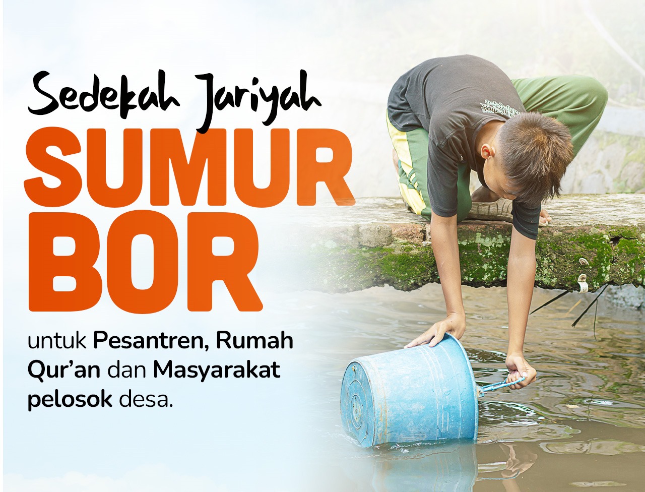 Sedekah Jariyah Sumur Bor, Hadirkan Air Bersih, Tebar Kebaikan Tanpa Batas - BMH Jabar